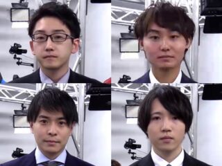 【第４期若獅子戦ベスト16 Ｂ卓 勝ち上がりは梅本翔・岡崎涼太】 若獅子戦ベスト16Ｂ卓の対局者は 梅本翔 釜山甲太郎 岡崎涼太 林雅人 【１回戦】 ...