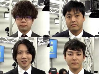 【第５期若獅子戦 ベスト16Ｃ卓は上田稜・山本祐輔が勝ち上がり】

ベスト16Ｃ卓 対局者

山本祐輔(やまもとゆうすけ)
林雅人(はやしまさと)
堂垂正裕(どだれまさひろ)
上田稜(う...