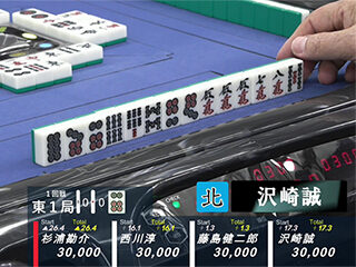 第40期 鳳凰戦A1リーグ 第3節 1回戦　東1局　北家　沢崎誠プロ

 



 



  

■Twitterで実施したアンケートの結果
...